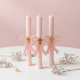 Bow Pillar Candle