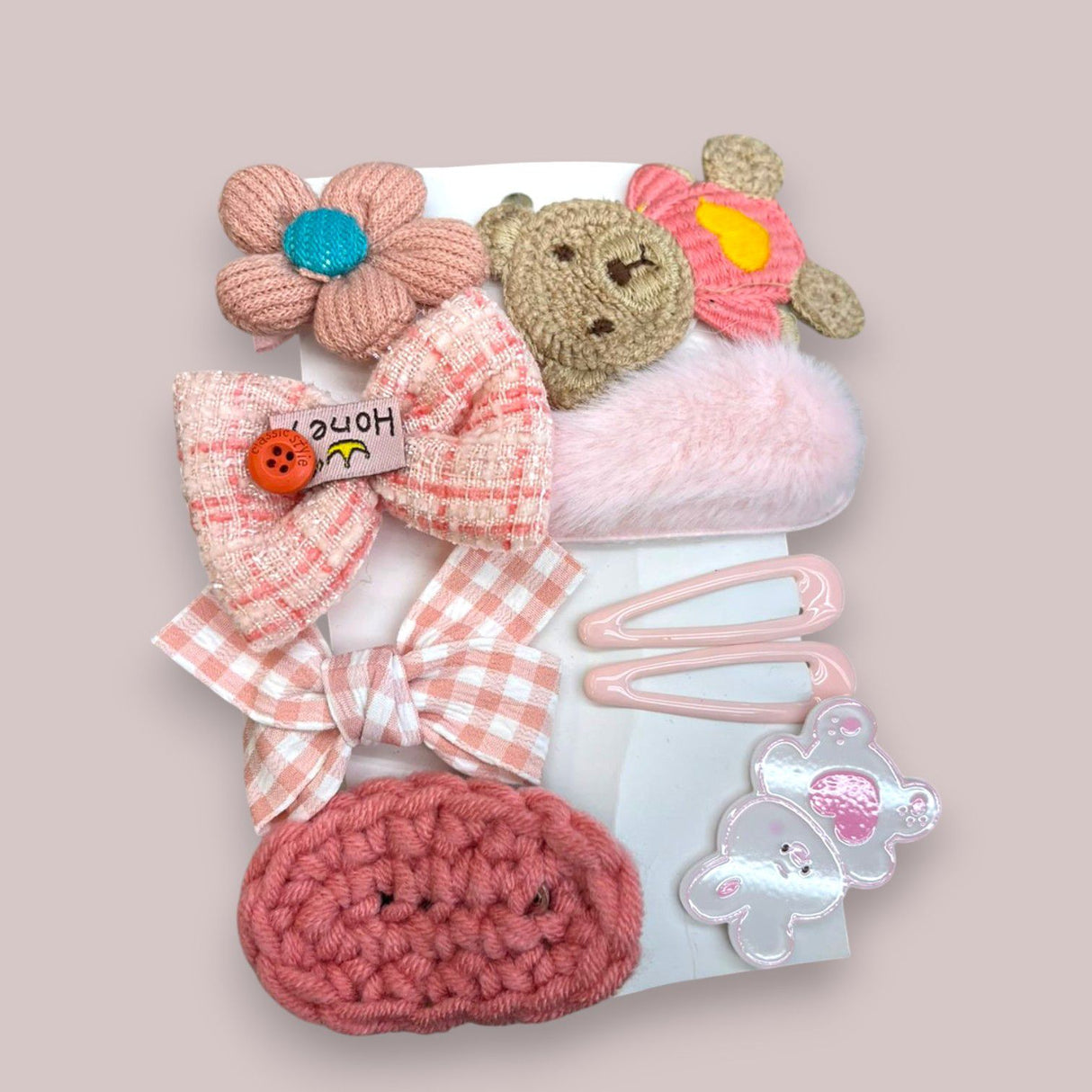 Pink Hairpin Set