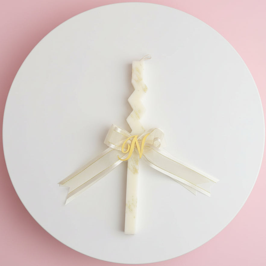 Custom Zigzag Candle