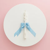 Custom Star Zigzag Candle