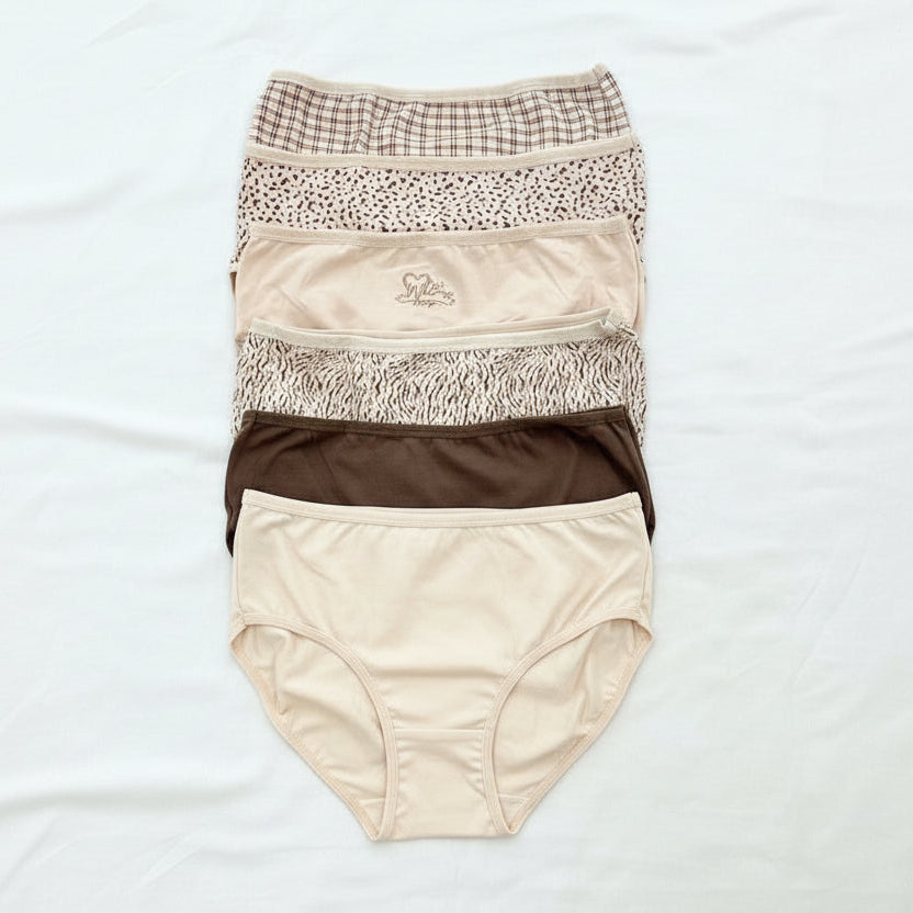 Beige Underwear Set