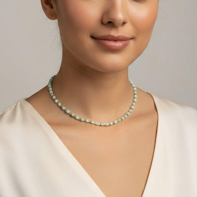 Turquoise Beaded Necklace