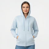 Blue Zip Hoodie