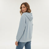 Blue Zip Hoodie