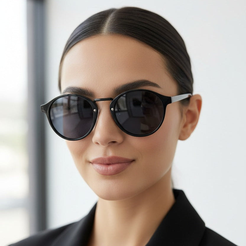 Midnight Round Shades