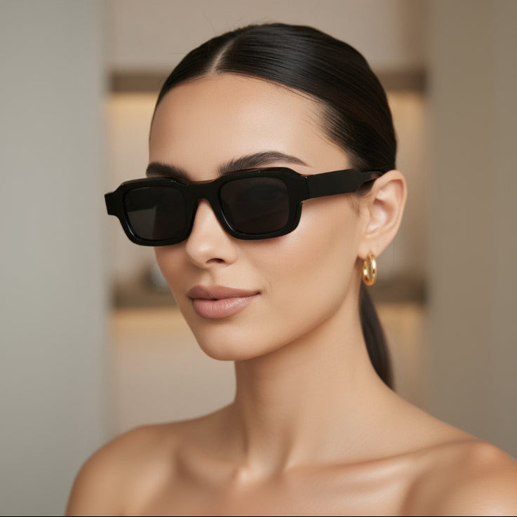 Jet Black Block Shades