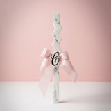 Custom Pink Bow Candle