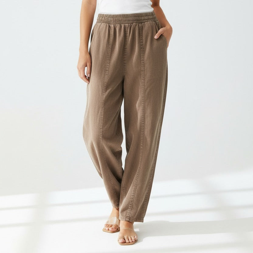 Brown Relaxed Pants