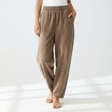 Brown Relaxed Pants