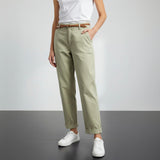 Olive Casual Pants