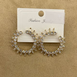 Halo Hoop Earrings