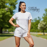 White Summer Two Piece Set