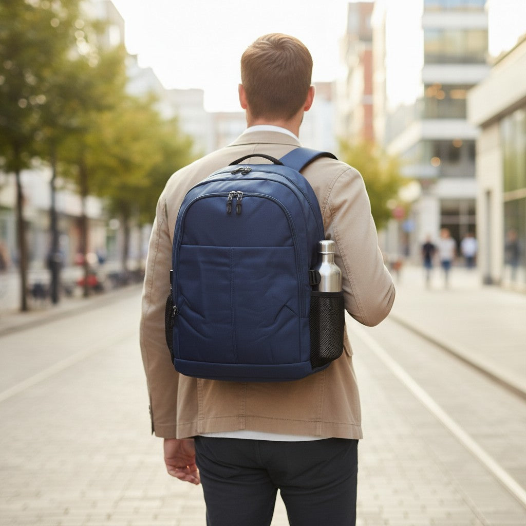 Navy Tisu Backpack