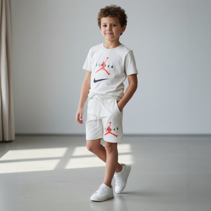 White Jordan Set
