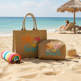 Beach Tote Bag Set