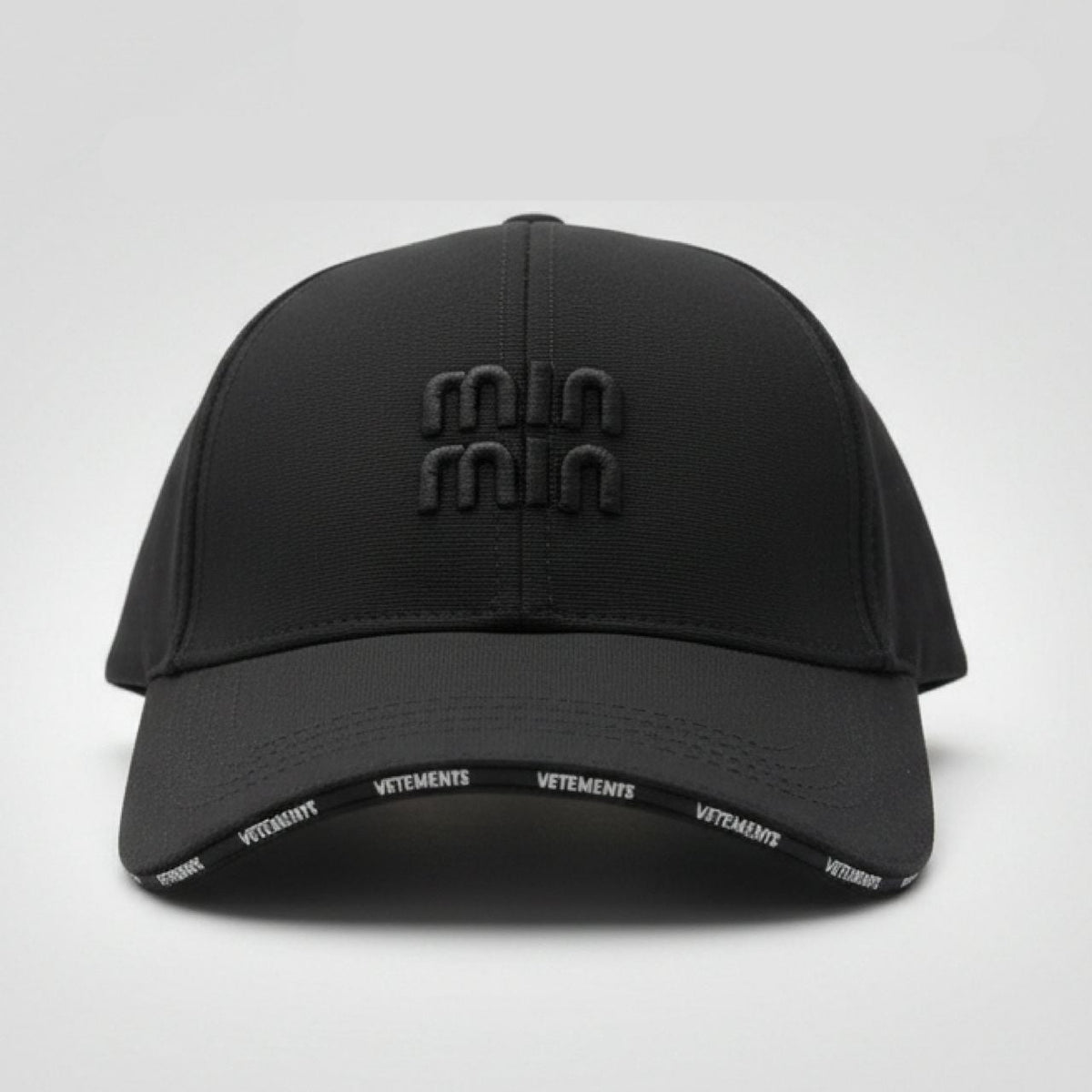 Black on Black Minimal Cap - JACK GIFTS ONLINE