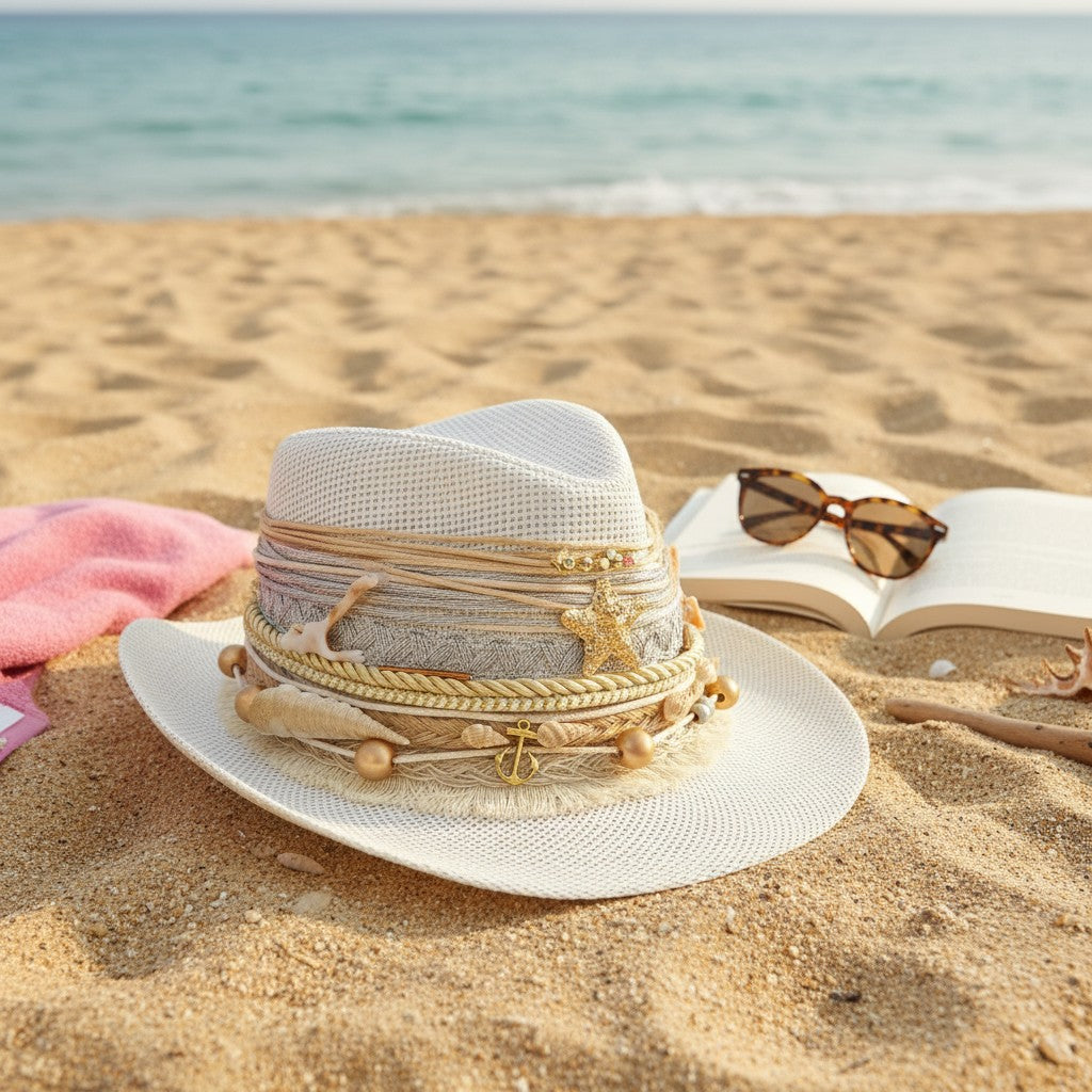 Nautical Beach Hat