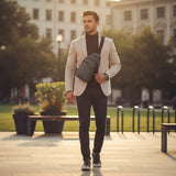 Grey Sling Bag