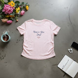 Have a Nice Day Ruched Tshirt