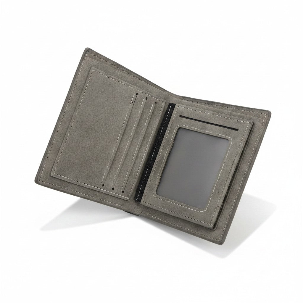 Grey Classic Men's Wallet