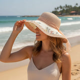 Cactus Straw Beach Bag Set