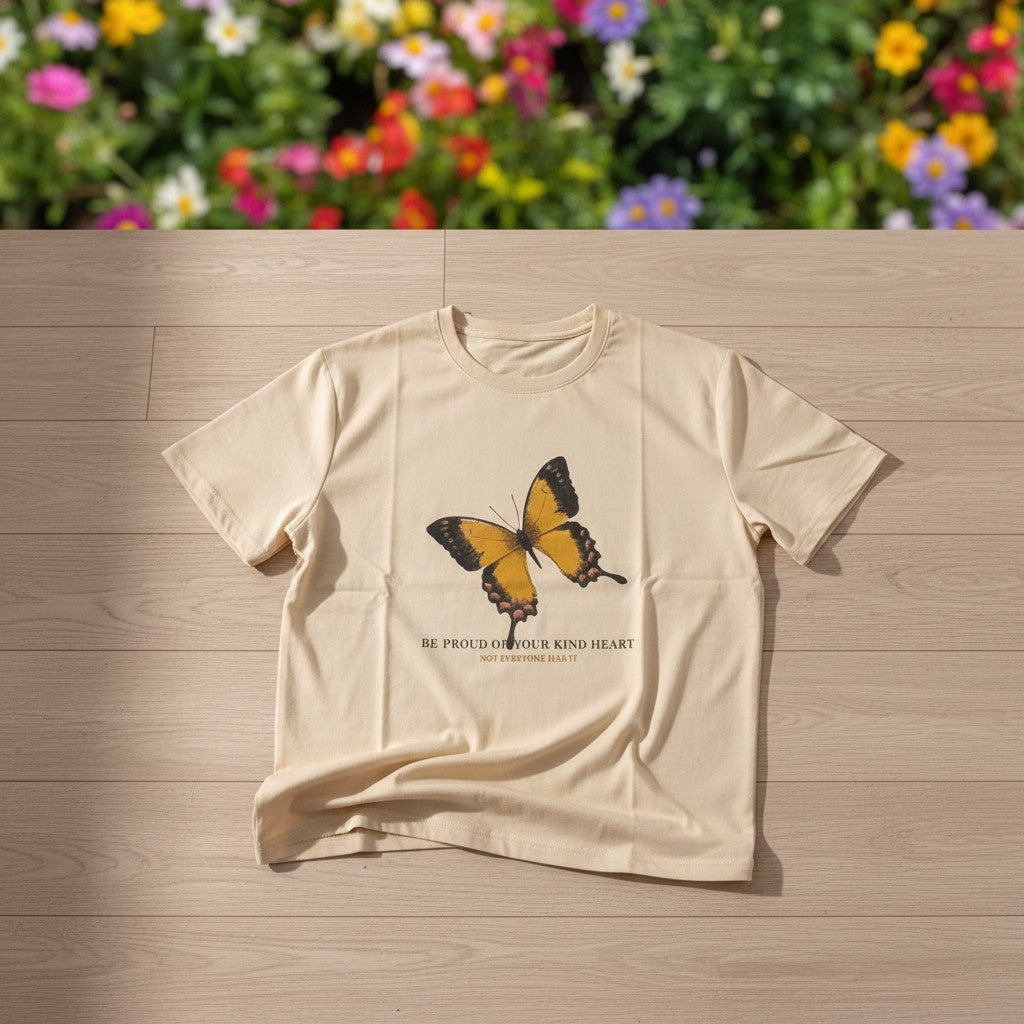 Kind Heart Butterfly Tshirt