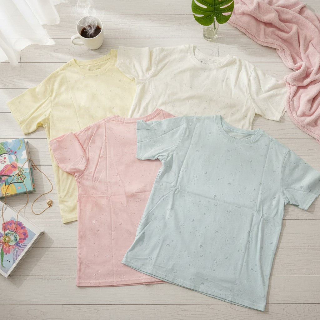 Star & Moon Sprinkle Tshirt