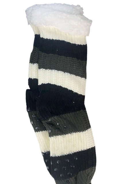 Striped Fleece Socks