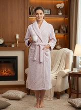 Pink Stars Robe