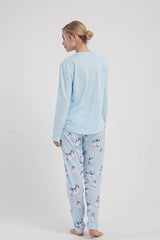 LIght Blue Penguin PJ