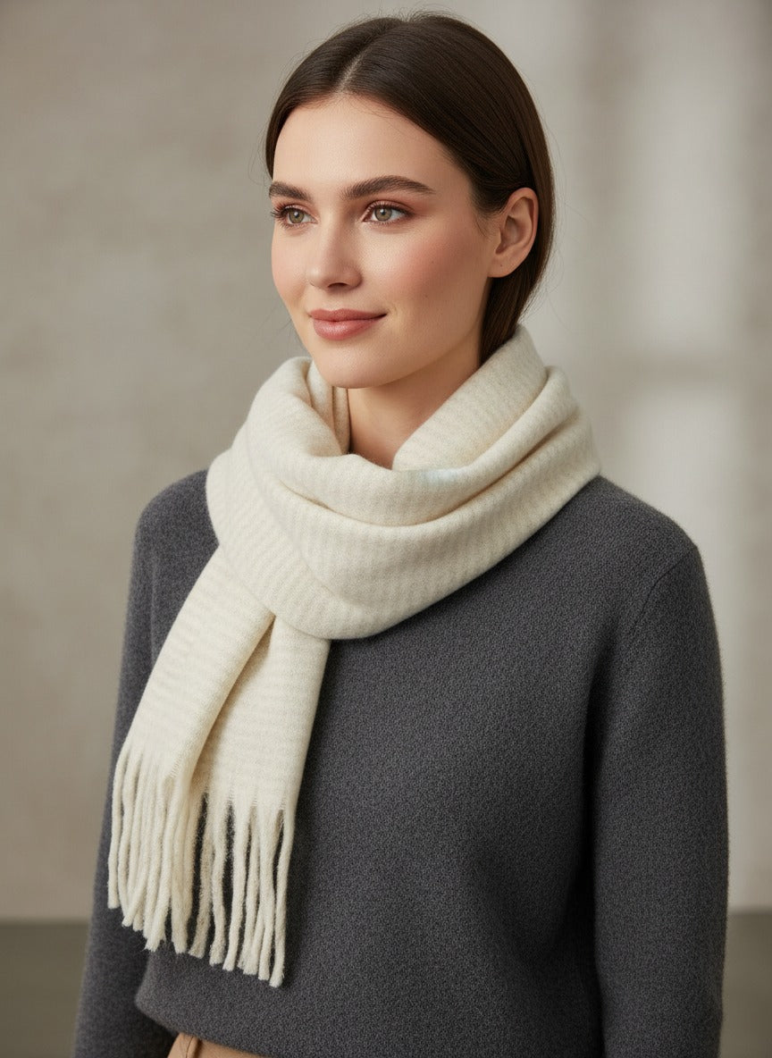 Beige Scarf