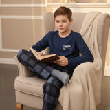 Blue Boys Cotton PJ