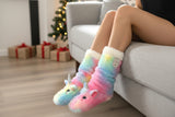 Unicorn fuzzy socks