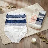Big Size Blue Underwear Set