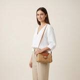 Straw Crossbody Bag