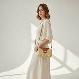 Straw Crossbody Bag