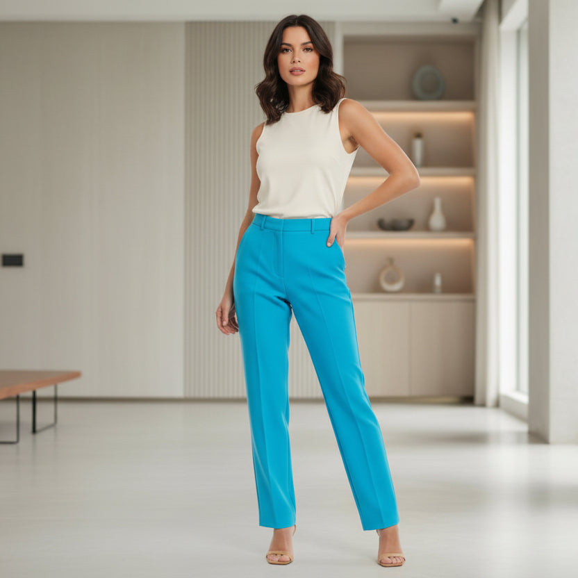 Turquoise Trousers