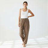 Brown Relaxed Pants
