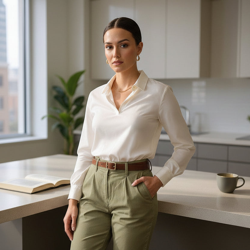 Olive Casual Trousers