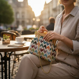 Colorful Zigzag Handmade Bag