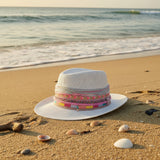 Pink Trim Hat