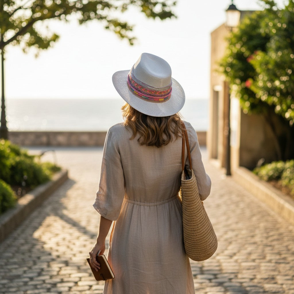 Pink Trim Hat