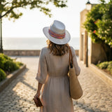Pink Trim Hat