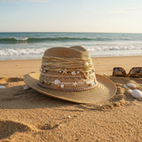 Seashell Straw Hat