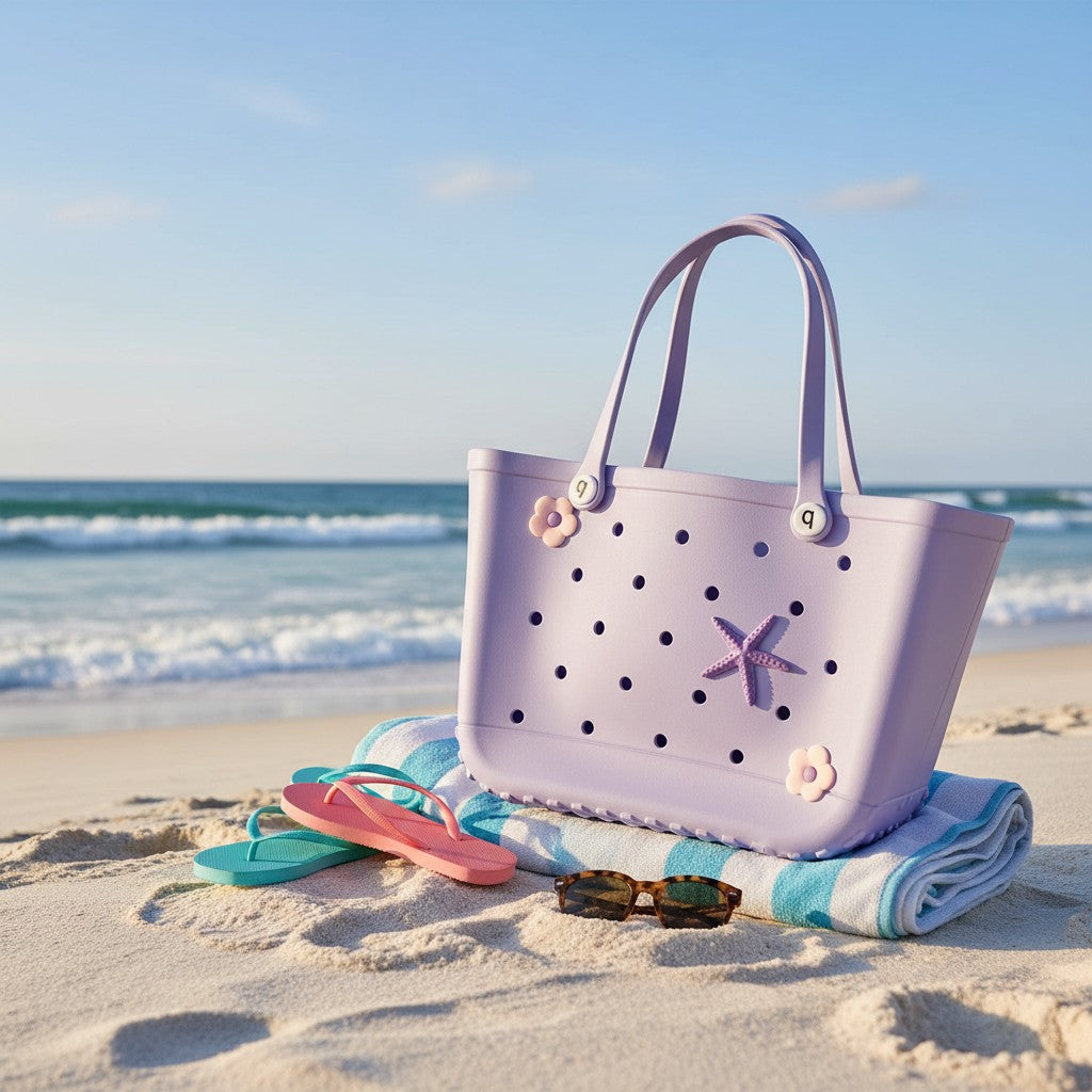 Waterproof Silicone Beach Tote Bag