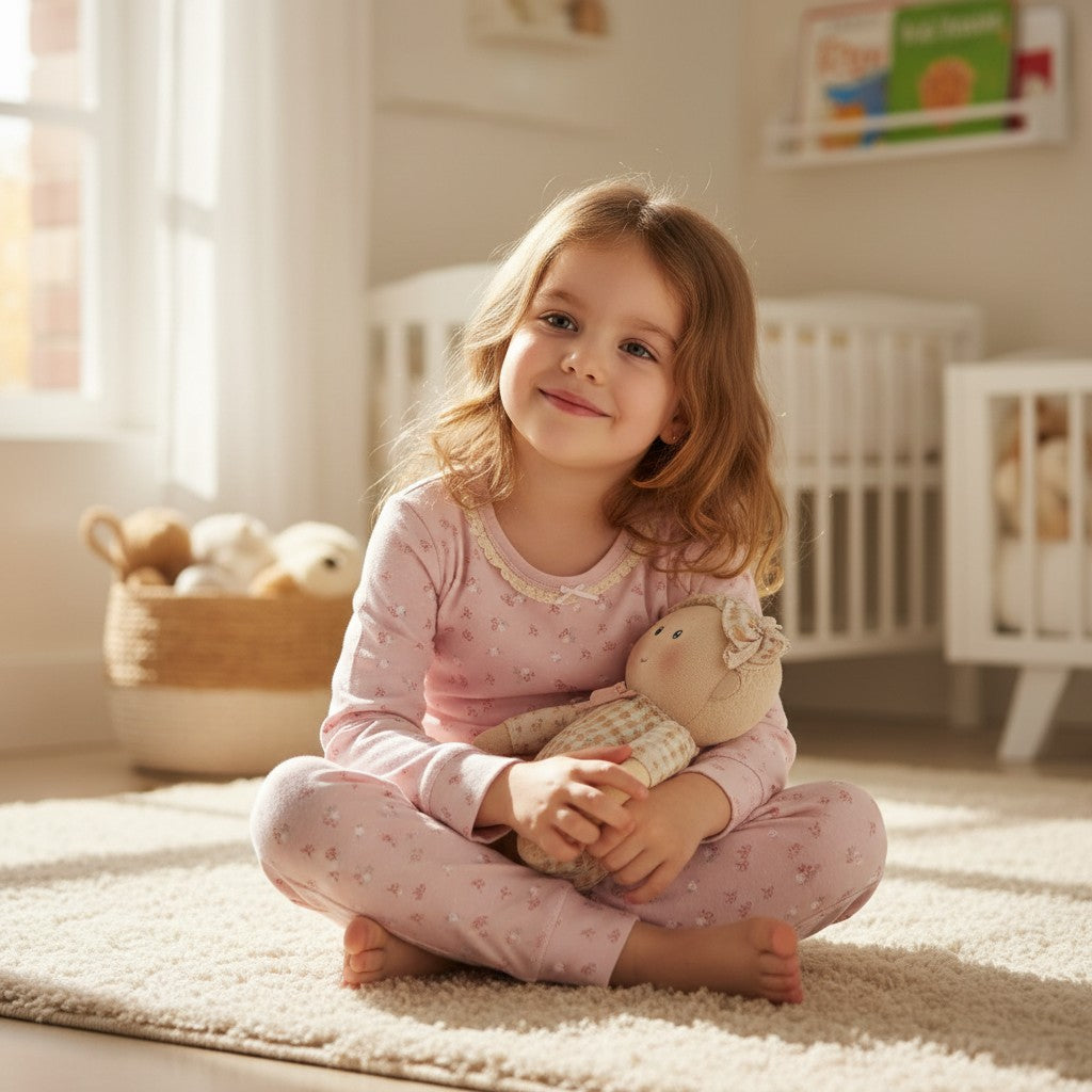 Lilac Floral Kids PJ