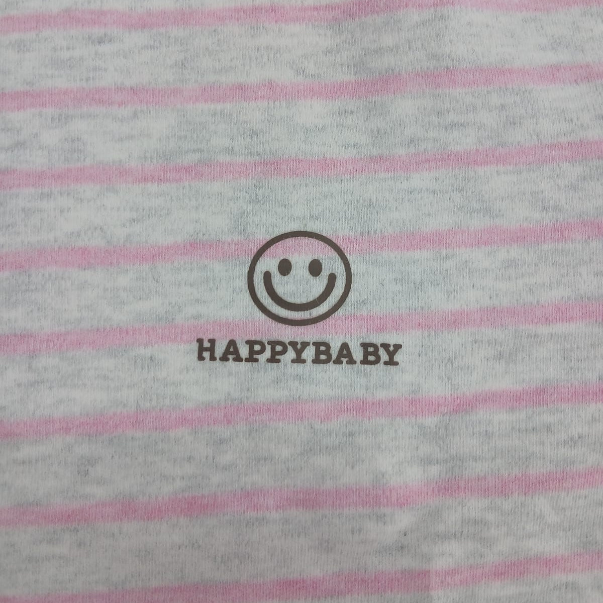Pink Stripe Smiley Kids PJ