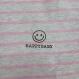 Pink Stripe Smiley Kids PJ