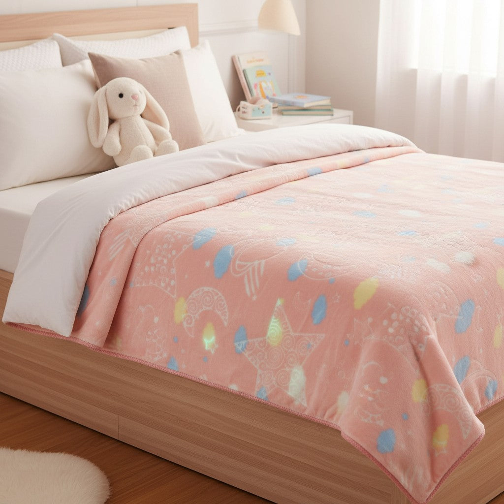 Pink Stars Blanket