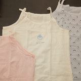 Girls Penguin Camisole Vests 3 Pack